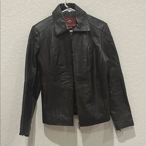 Mackage Black Leather Jacket